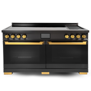 60″ Induction Range with Built-in Professional Griddle – ORION Edition Induction Hardware