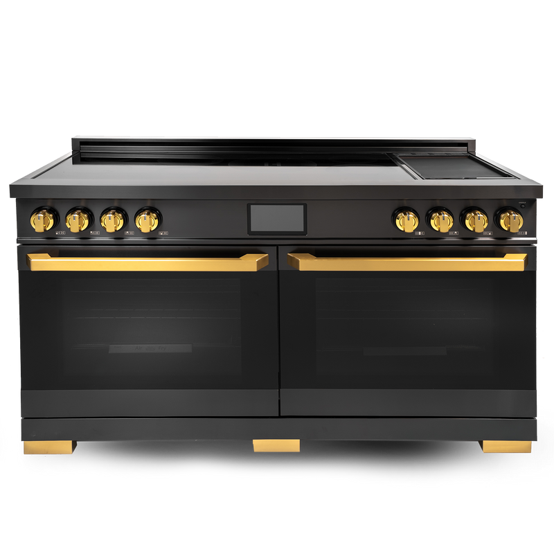 60″ Induction Range with Built-in Professional Griddle – ORION Edition Induction Hardware