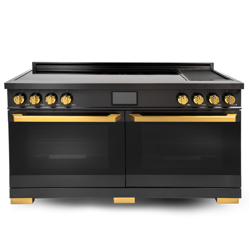 60″ Induction Range with Built-in Professional Griddle – ORION Edition Induction Hardware