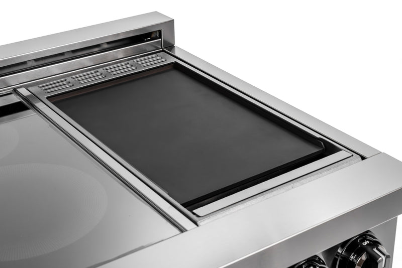 60″ Induction Range with Built-in Professional Griddle – VEGA Edition Induction Hardware
