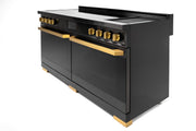 60″ Induction Range with Built-in Professional Griddle – ORION Edition Induction Hardware