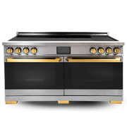 60″ Induction Range with Built-in Professional Griddle – VEGA Edition Induction Hardware