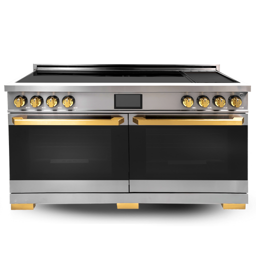 60″ Induction Range with Built-in Professional Griddle – VEGA Edition Induction Hardware