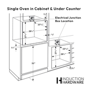30" Single Wall Oven – VEGA Edition Induction Hardware