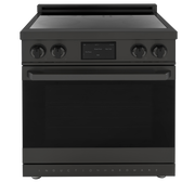 30″ Professional Induction Range – Black Stainless Induction Hardware