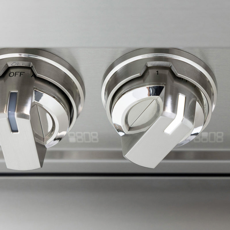 30″ Professional Induction Range – Stainless Steel Induction Hardware