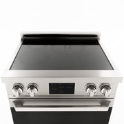 30″ Professional Induction Range – Stainless Steel Induction Hardware