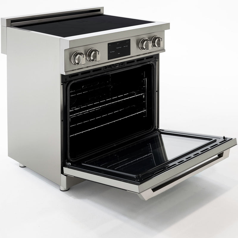 30″ Professional Induction Range – Stainless Steel Induction Hardware