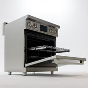 30″ Professional Induction Range – Stainless Steel Induction Hardware
