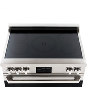 36″ Professional Induction Range – Stainless Steel Induction Hardware