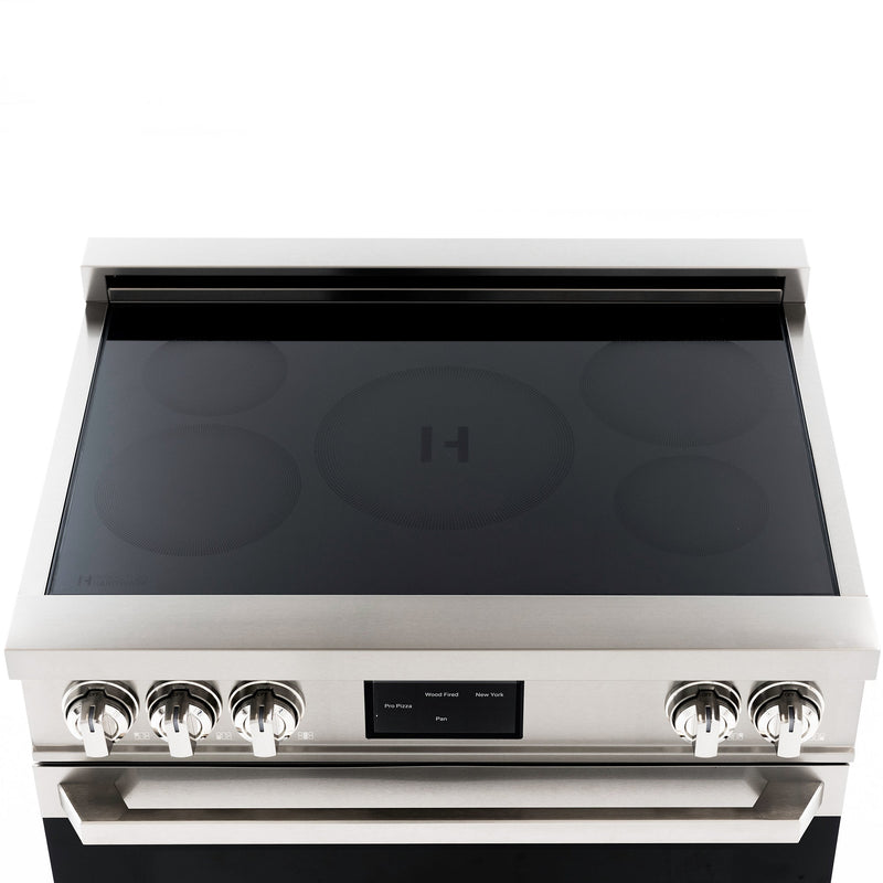 36″ Professional Induction Range – Stainless Steel Induction Hardware