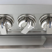 36″ Professional Induction Range – Stainless Steel Induction Hardware