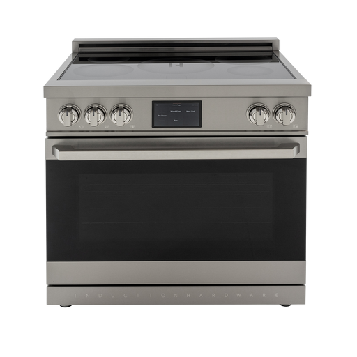36″ Professional Induction Range – Stainless Steel Induction Hardware