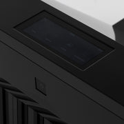 48″ Professional Range Hood – 1800 CFM – Black Stainless Induction Hardware