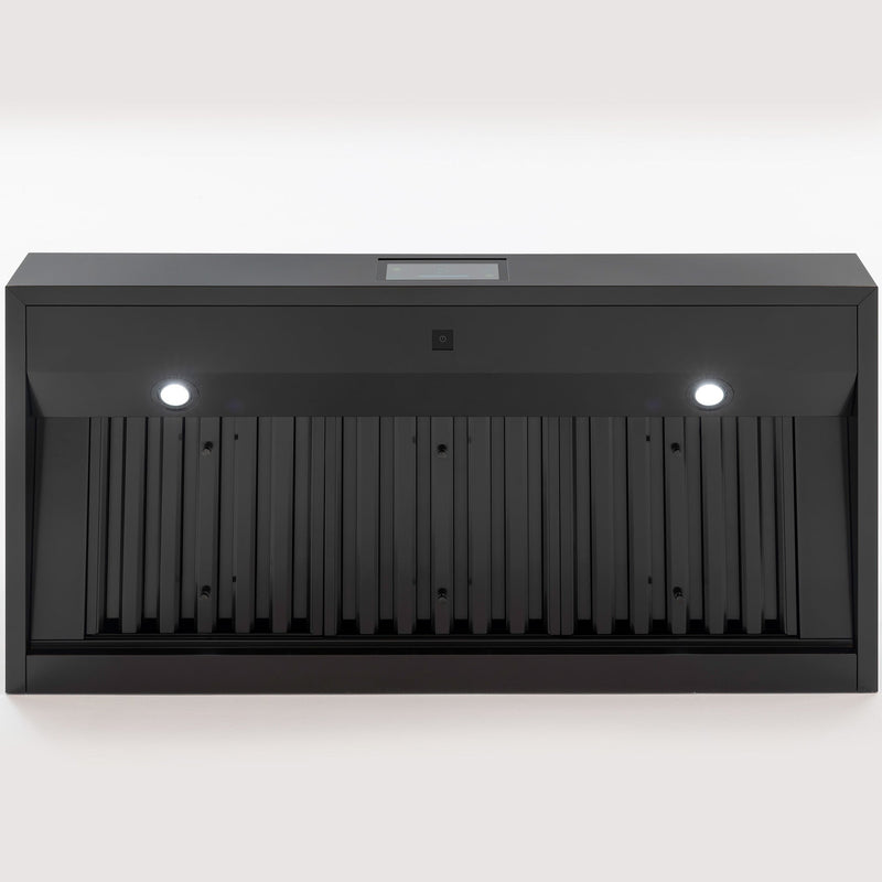 48″ Professional Range Hood – 1800 CFM – Black Stainless Induction Hardware