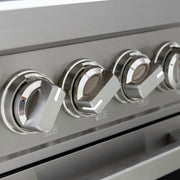 48″ Professional Induction Range – Stainless Steel Induction Hardware