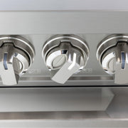 48″ Professional Induction Range – Stainless Steel Induction Hardware