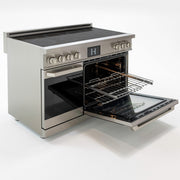48″ Professional Induction Range – Stainless Steel Induction Hardware