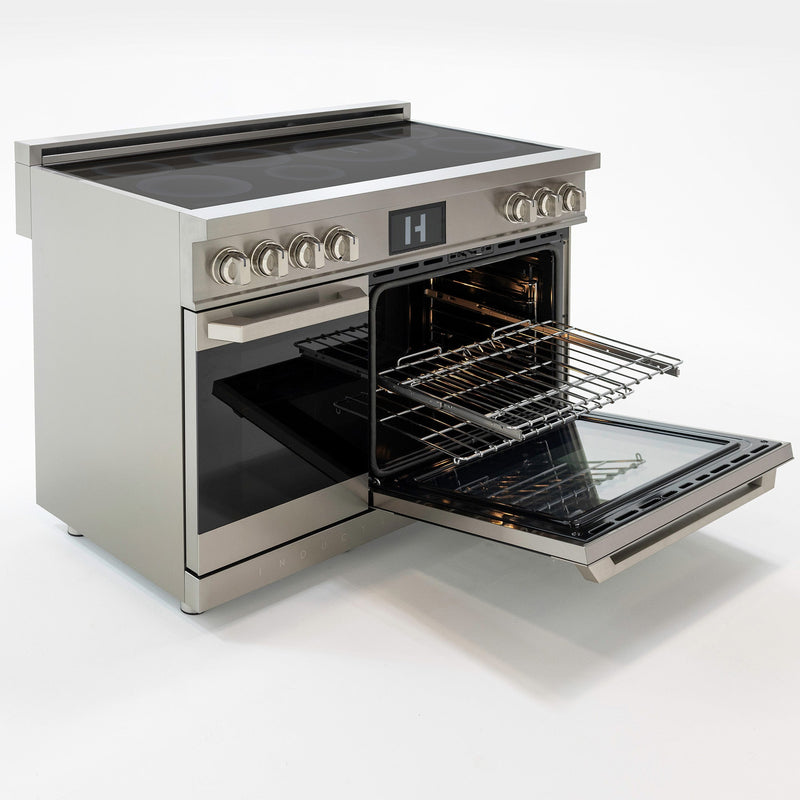 48″ Professional Induction Range – Stainless Steel Induction Hardware
