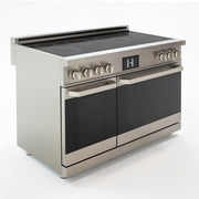 48″ Professional Induction Range – Stainless Steel Induction Hardware