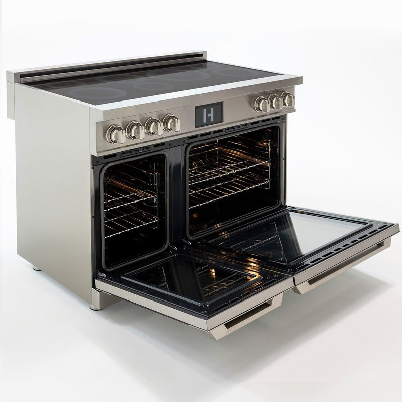 48″ Professional Induction Range – Stainless Steel Induction Hardware