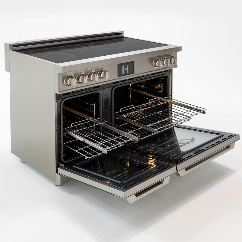 48″ Professional Induction Range – Stainless Steel Induction Hardware
