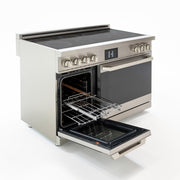 48″ Professional Induction Range – Stainless Steel Induction Hardware