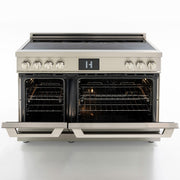 48″ Professional Induction Range – Stainless Steel Induction Hardware