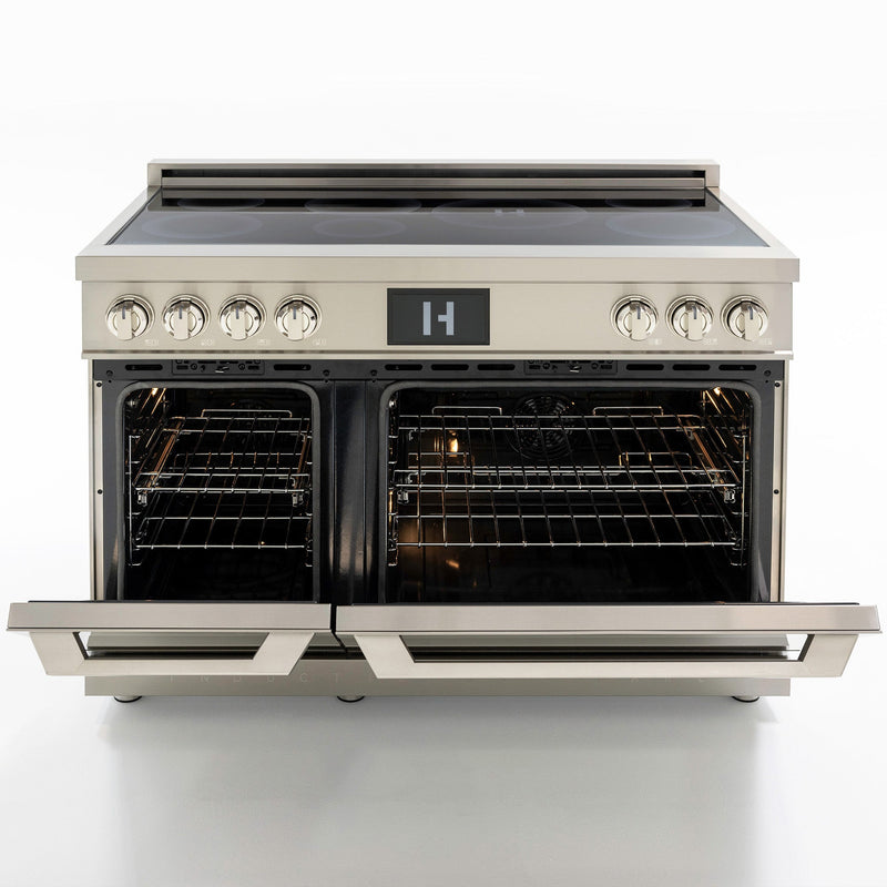48″ Professional Induction Range – Stainless Steel Induction Hardware