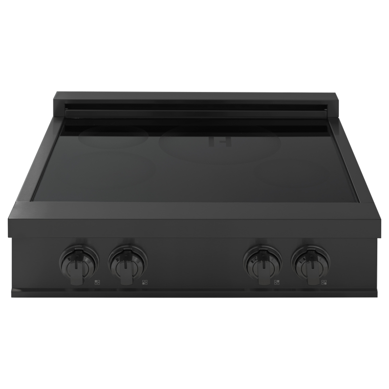 30″ Induction Cooktop – Black Stainless Induction Hardware