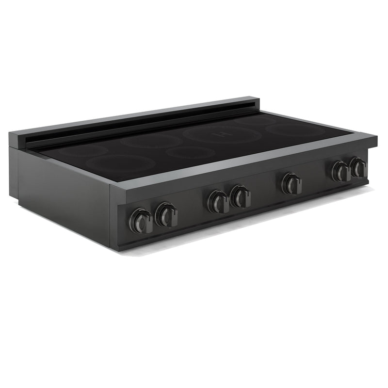 48″ Induction Cooktop – Black Stainless Induction Hardware