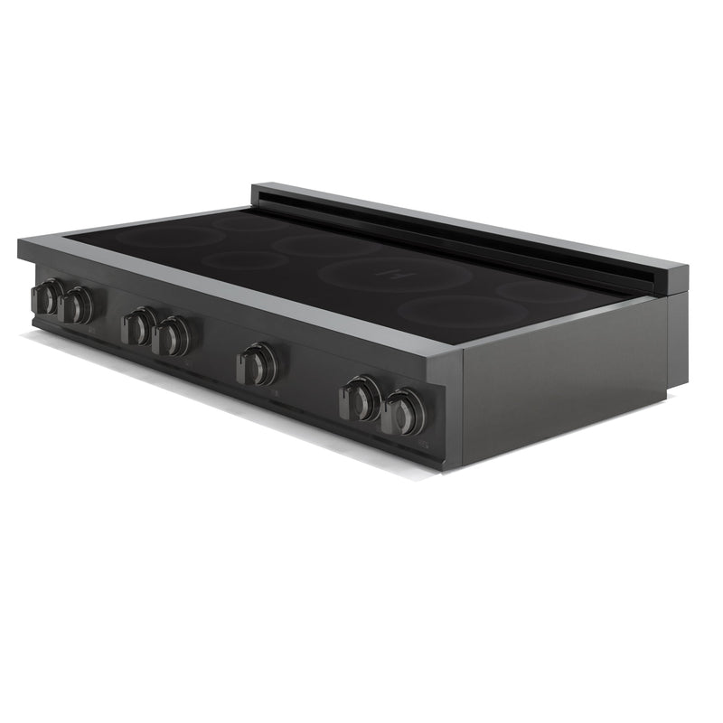 48″ Induction Cooktop – Black Stainless Induction Hardware