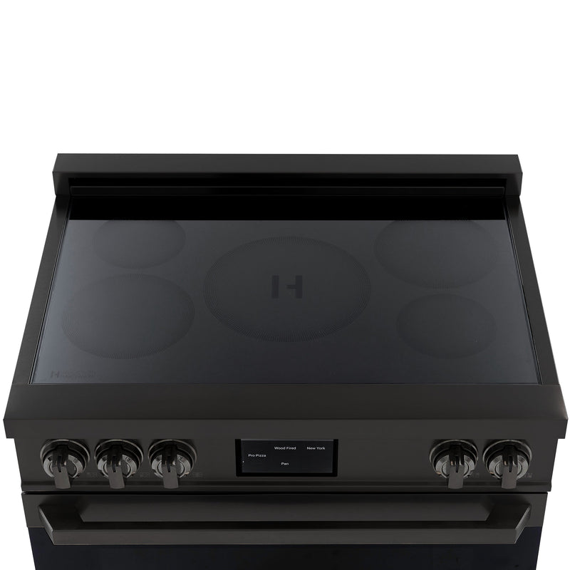36″ Professional Induction Range – Black Stainless Induction Hardware