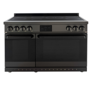48″ Professional Induction Range – Black Stainless Induction Hardware
