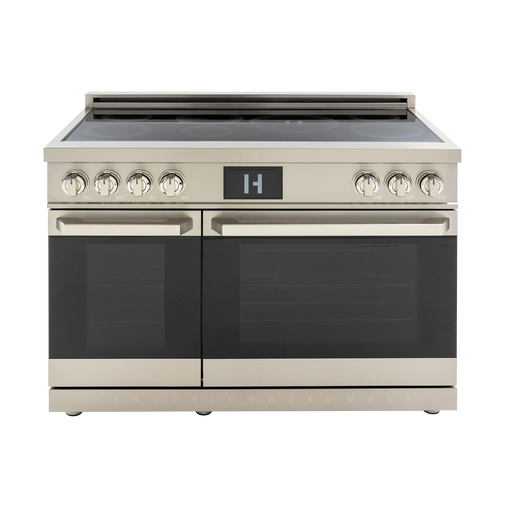 48″ Professional Induction Range – Stainless Steel Induction Hardware