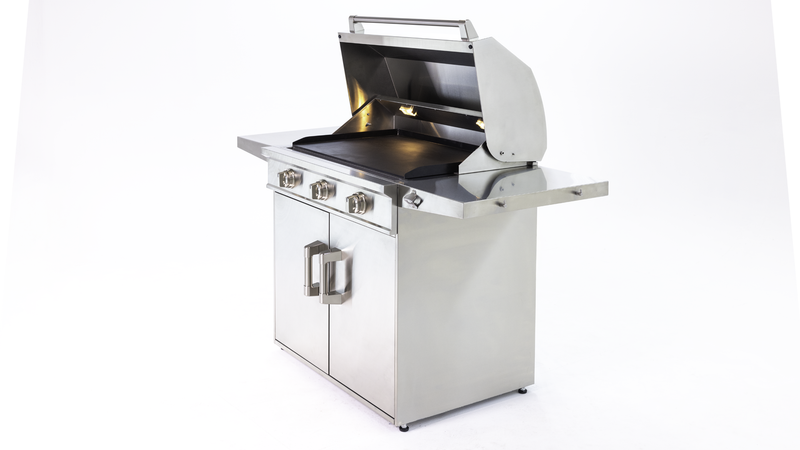 36" Outdoor Built-In Induction Griddle Induction Hardware