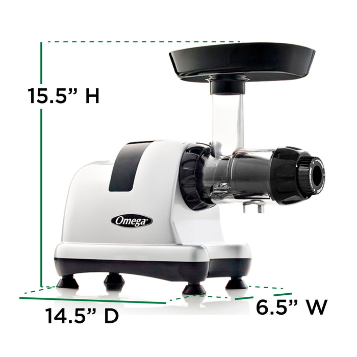 Omega J8006 80 RPM All-in-One Nutrition System Cold Press Juicer