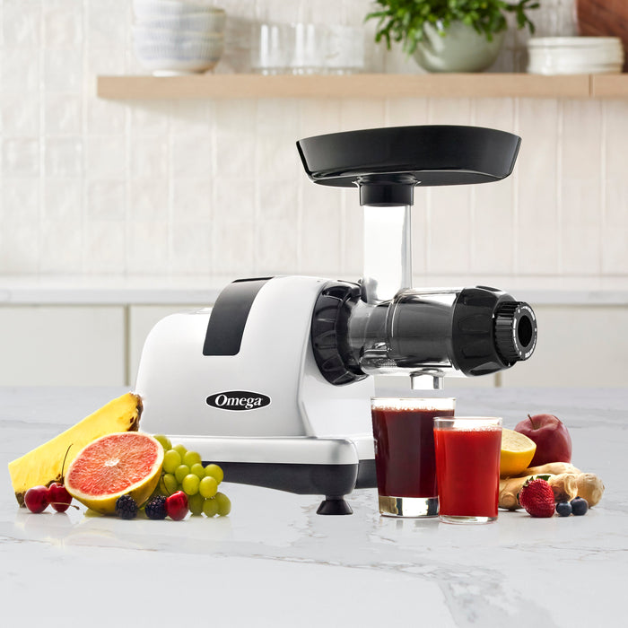 Omega J8006HDS 200W Ultimate Nutrition System Cold Press Juicer - Silver