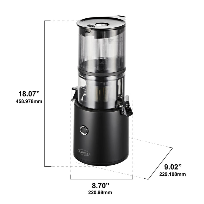 Omega JC2022 150W Effortless™ Batch Juicer - 68oz Mega Hopper