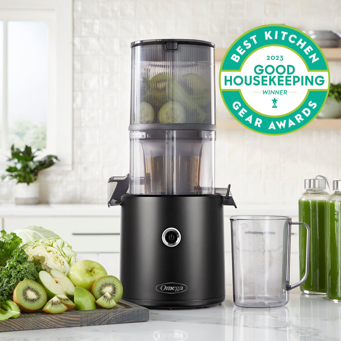 Omega JC2022 150W Effortless™ Batch Juicer - 68oz Mega Hopper