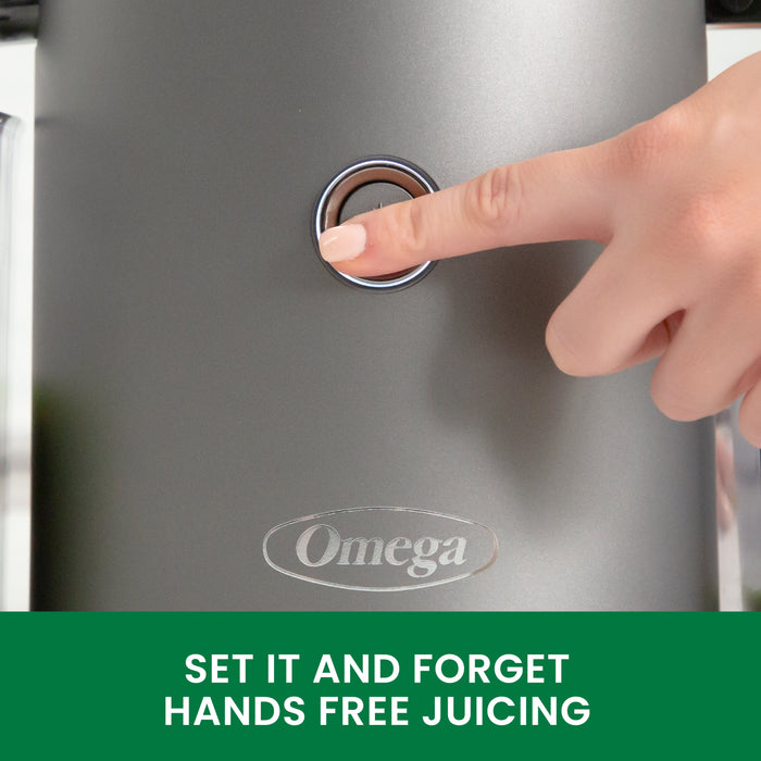 Omega JC2022 150W Effortless™ Batch Juicer - 68oz Mega Hopper