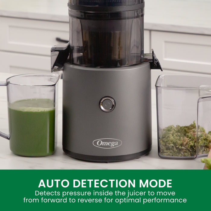 Omega JC2022 150W Effortless™ Batch Juicer - 68oz Mega Hopper