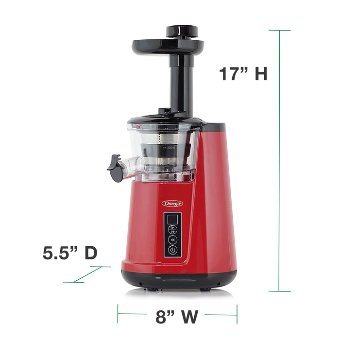Omega Vertical Cold Press Compact Masticating Juicer (JC3000)