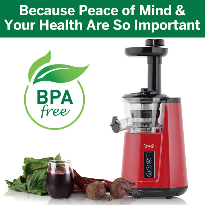 Omega Vertical Cold Press Compact Masticating Juicer (JC3000)