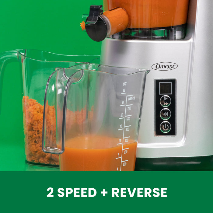 Omega Vertical Cold Press Compact Masticating Juicer (JC3000)