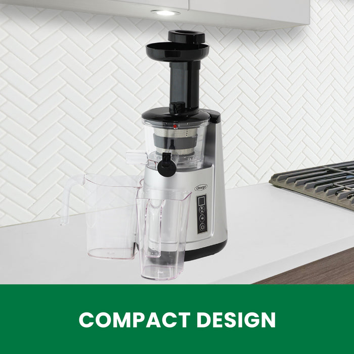 Omega Vertical Cold Press Compact Masticating Juicer (JC3000)