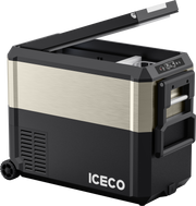 JP50 Pro Dual Zone Wheeled Car Fridge With Cover | ICECO | 50 LT Inca Overland Outfitters