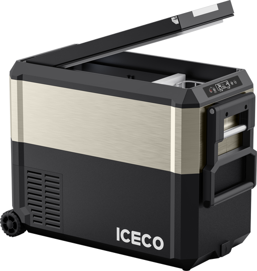 JP50 Pro Dual Zone Wheeled Car Fridge With Cover | ICECO | 50 LT Inca Overland Outfitters