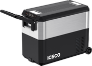JP50 Pro Dual Zone Wheeled Car Fridge With Cover | ICECO | 50 LT Inca Overland Outfitters