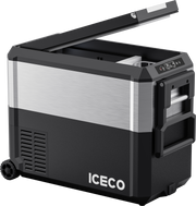 JP50 Pro Dual Zone Wheeled Car Fridge With Cover | ICECO | 50 LT Inca Overland Outfitters